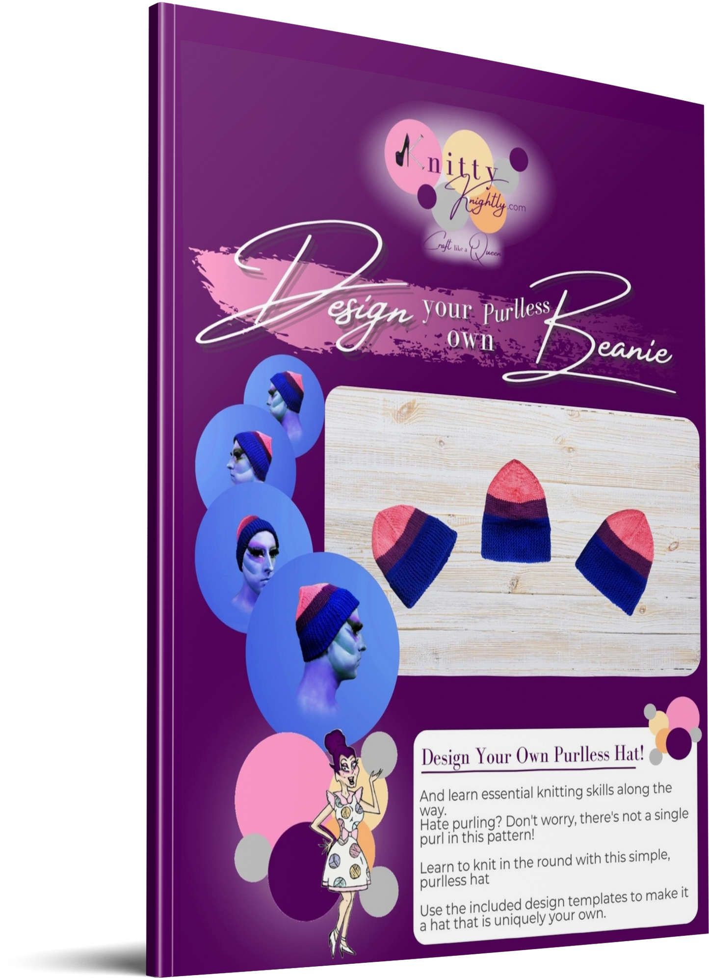 Design Your Own Purlless Beanie