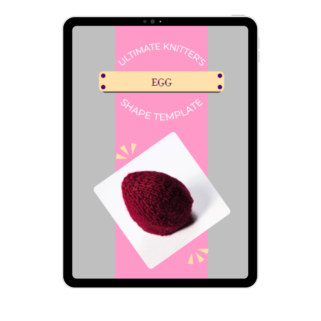 Egg Pattern Template