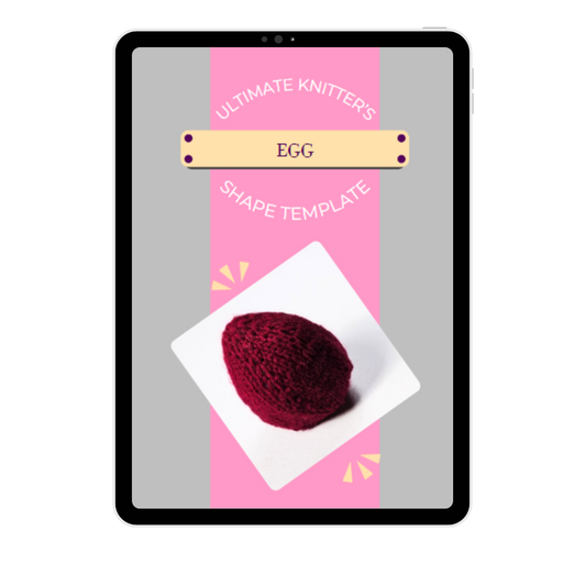 Egg Pattern Template