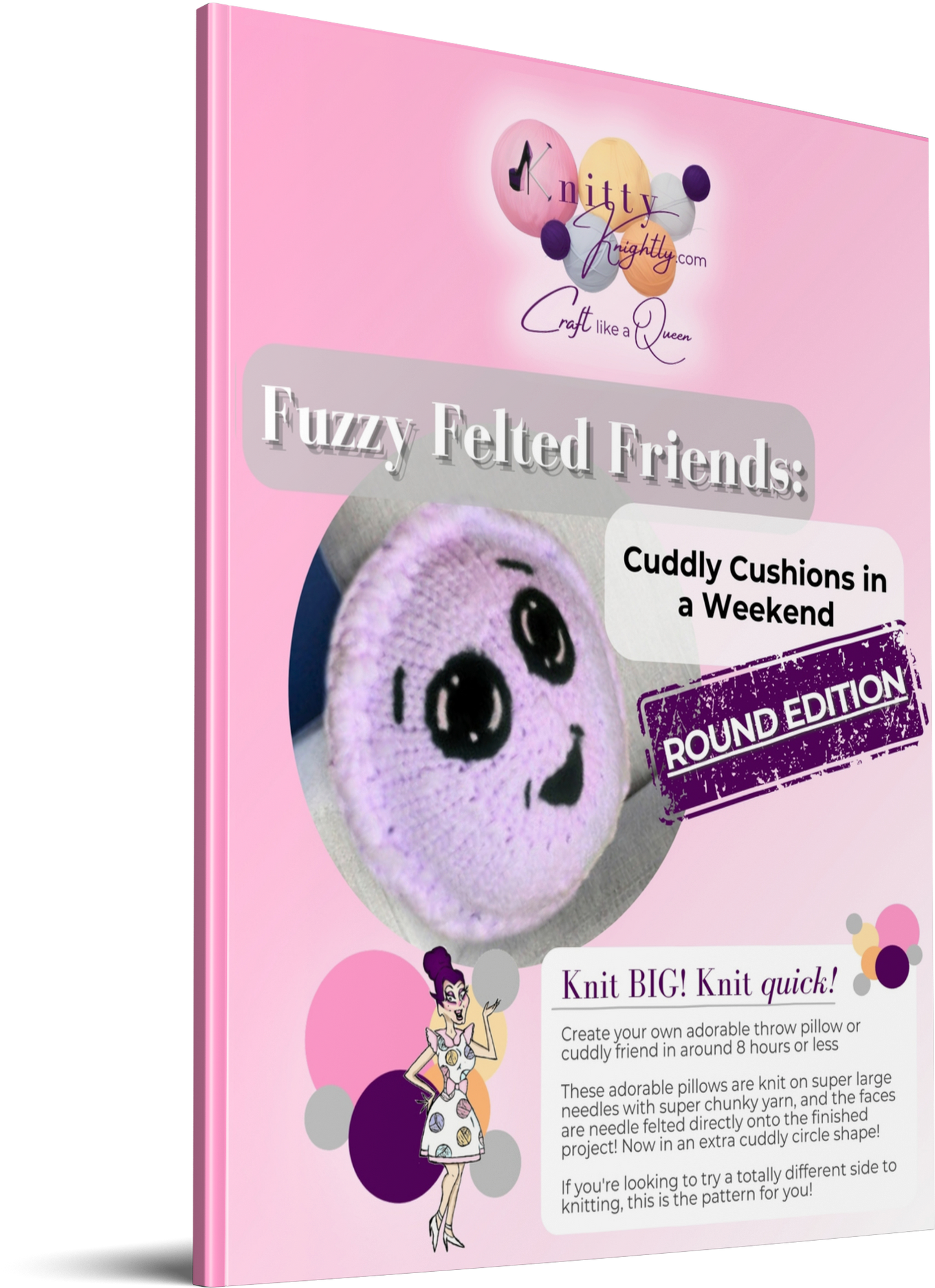 Fuzzy Felted Friends: Round Edition
